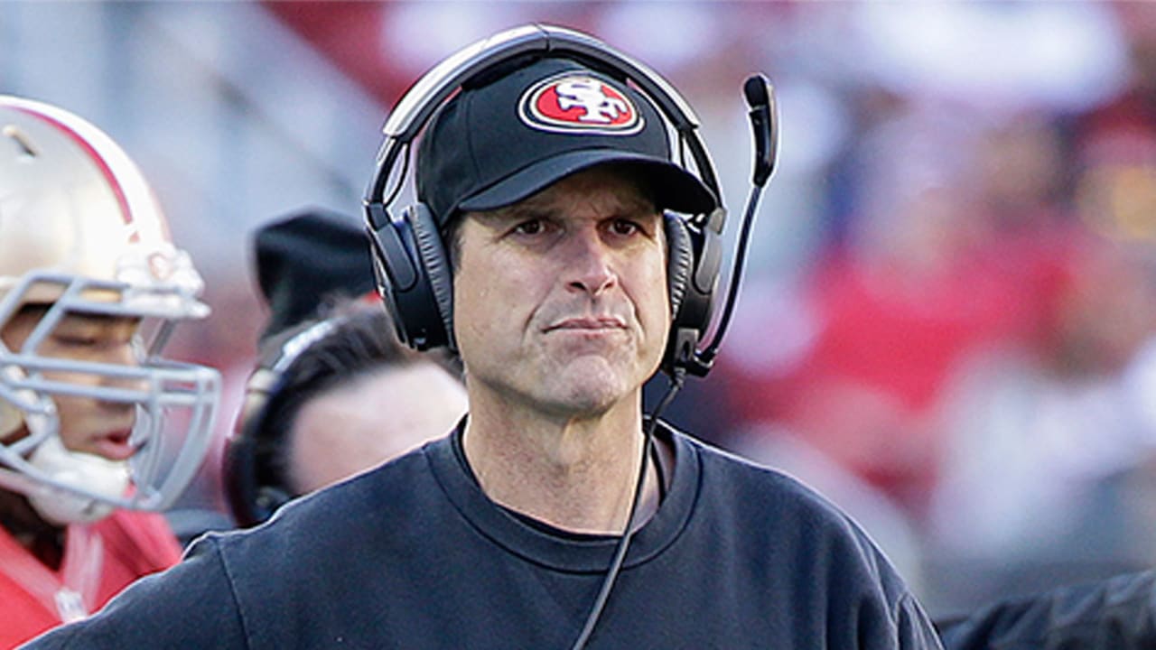 NFL Throwback Shock: How Jim Harbaugh Surprisingly Outruns Jalen Hurts in Rushing Stats