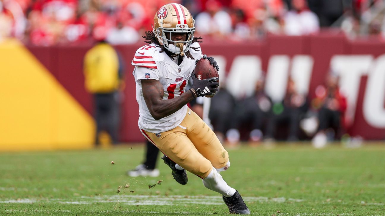  Ravens Eyeing Big Move How Trading for 49ers' Star Brandon Aiyuk Could Boost Their Super Bowl Chances---