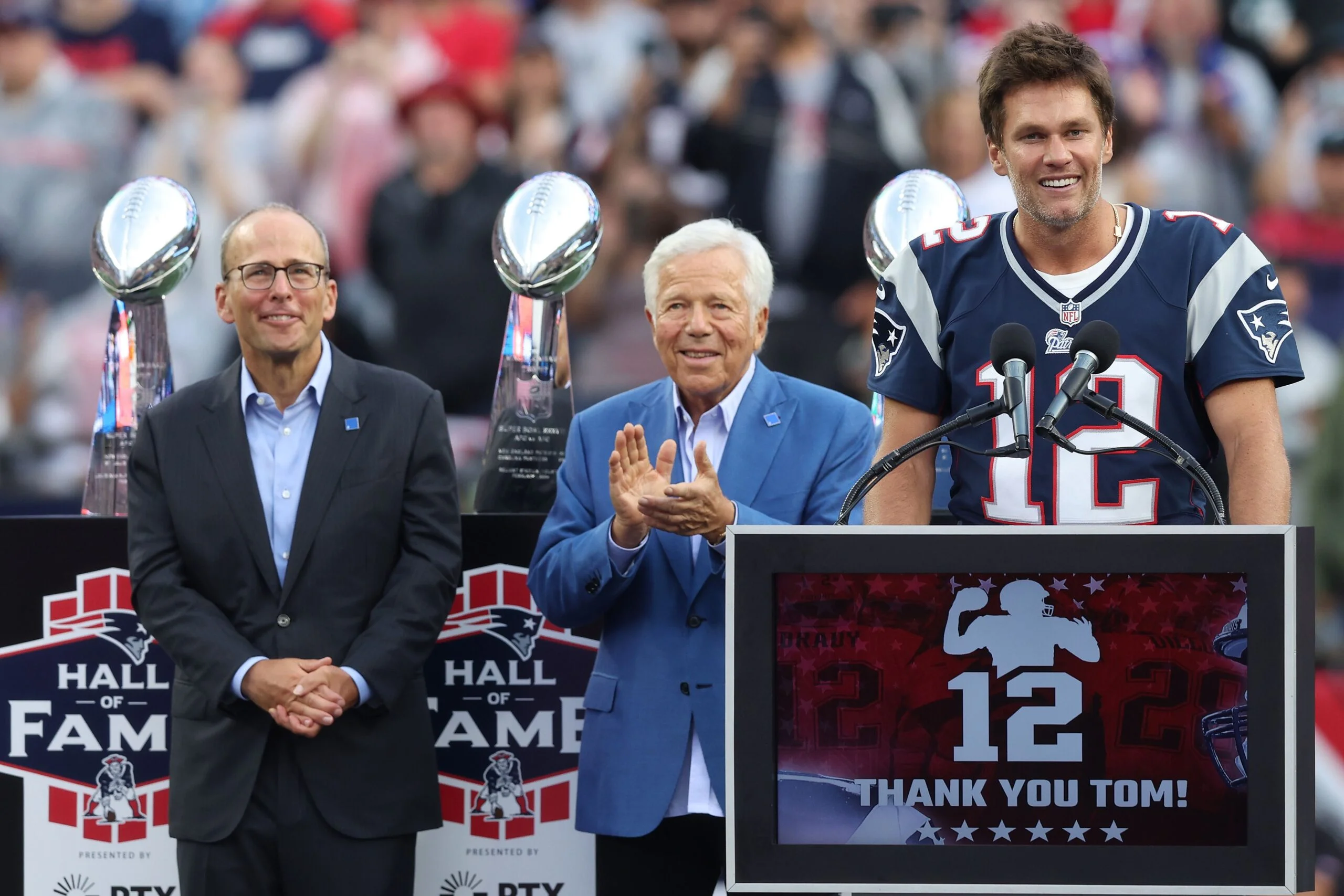 Robert Kraft Sets His Sights on Quarterback at NFL Draft for the New England Patriots