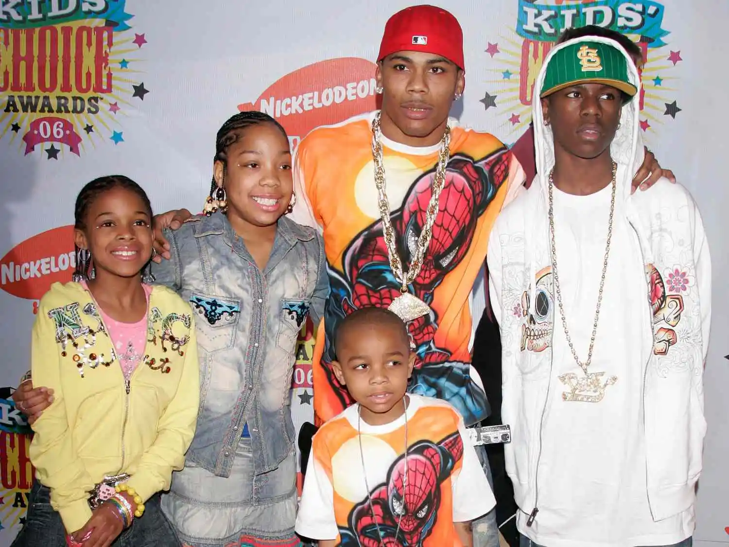 Singer Nelly kids