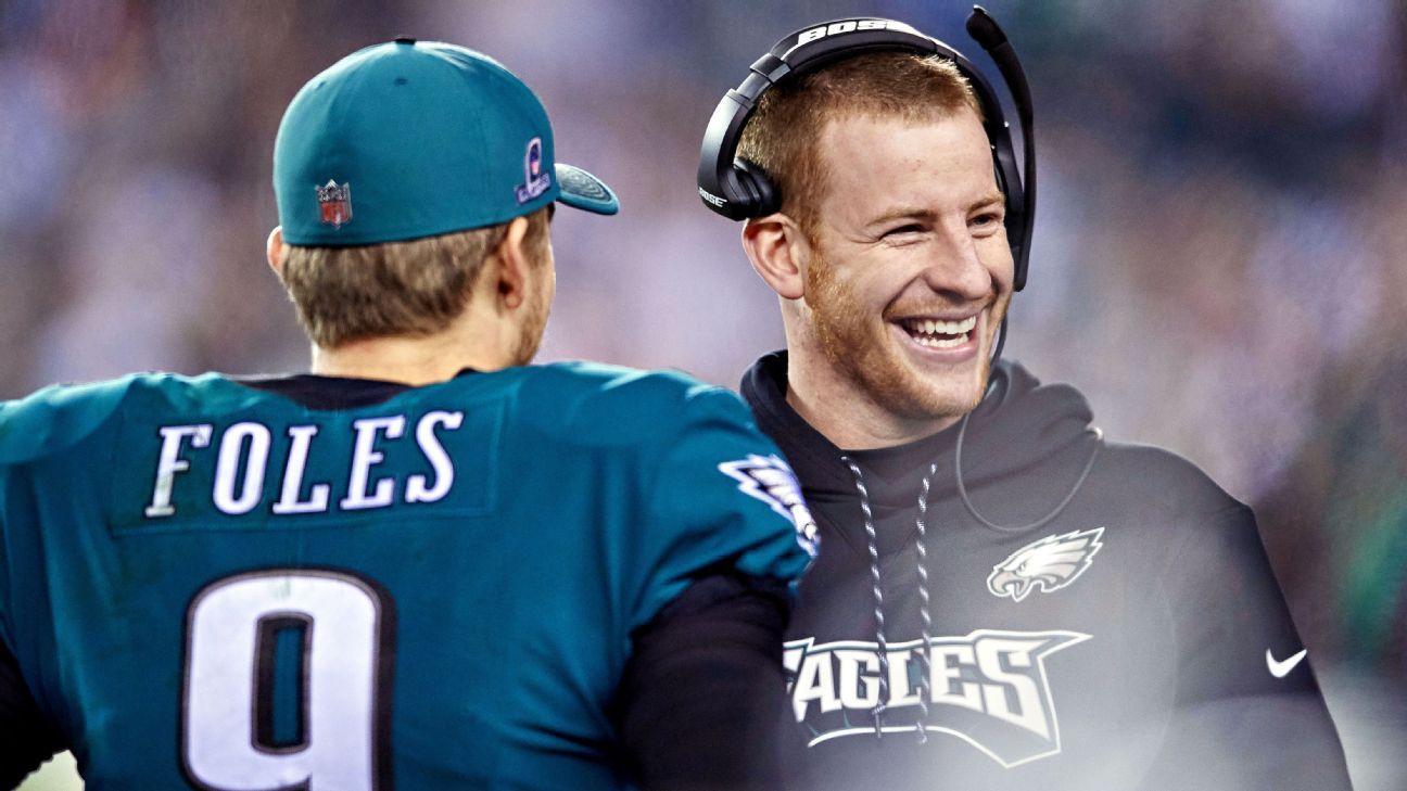 The Inside Story Carson Wentz's Move to Kansas City Influenced by Nick Foles.