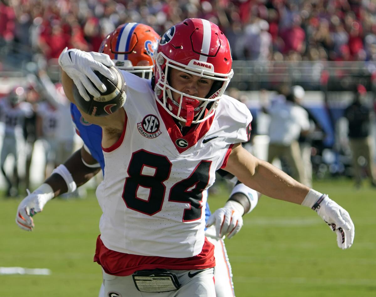 The Los Angeles Chargers Make a Strategic Move Trading Up to Acquire Georgia’s Ladd McConkey