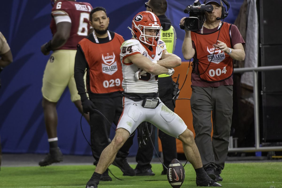The Los Angeles Chargers Make a Strategic Move Trading Up to Acquire Georgia’s Ladd McConkey