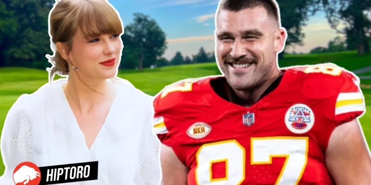 Travis Kelce Shrugs Off Taylor Swift Tunes at the Golf Course