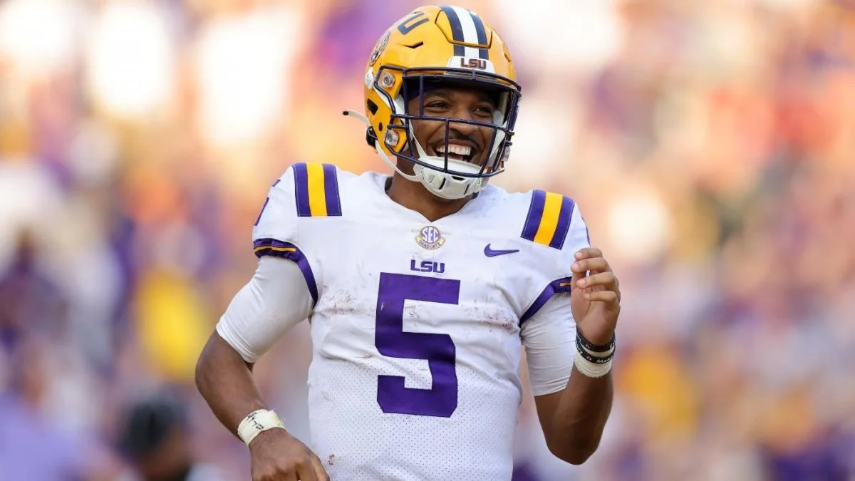 Vikings Plot Big Draft Day Trade Aiming for LSU's Star QB Jayden Daniels at No. 2---