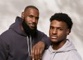 A Family Affair: LeBron James and Savannah Shine at Bronny's NBA Draft Com