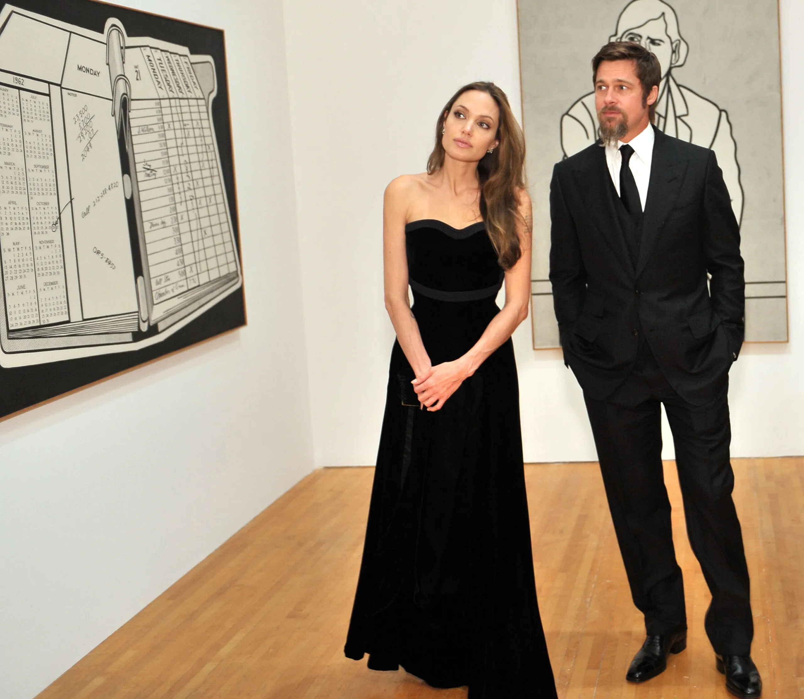 Angelina Jolie and Brad Pitt