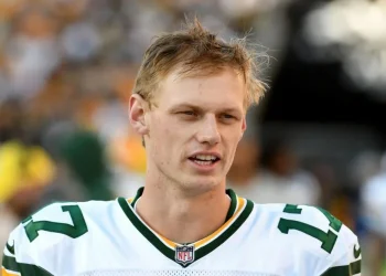 Green Bay Packers, NFL Kicker, Anders Carlson, Football Competition, NFL Season, Kicking Battle, Sports Performance