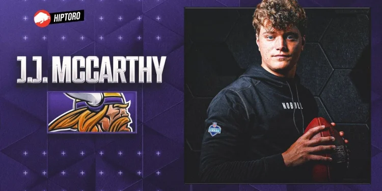 JJ McCarthy Stepping Into the NFL Spotlight with the Minnesota Vikings