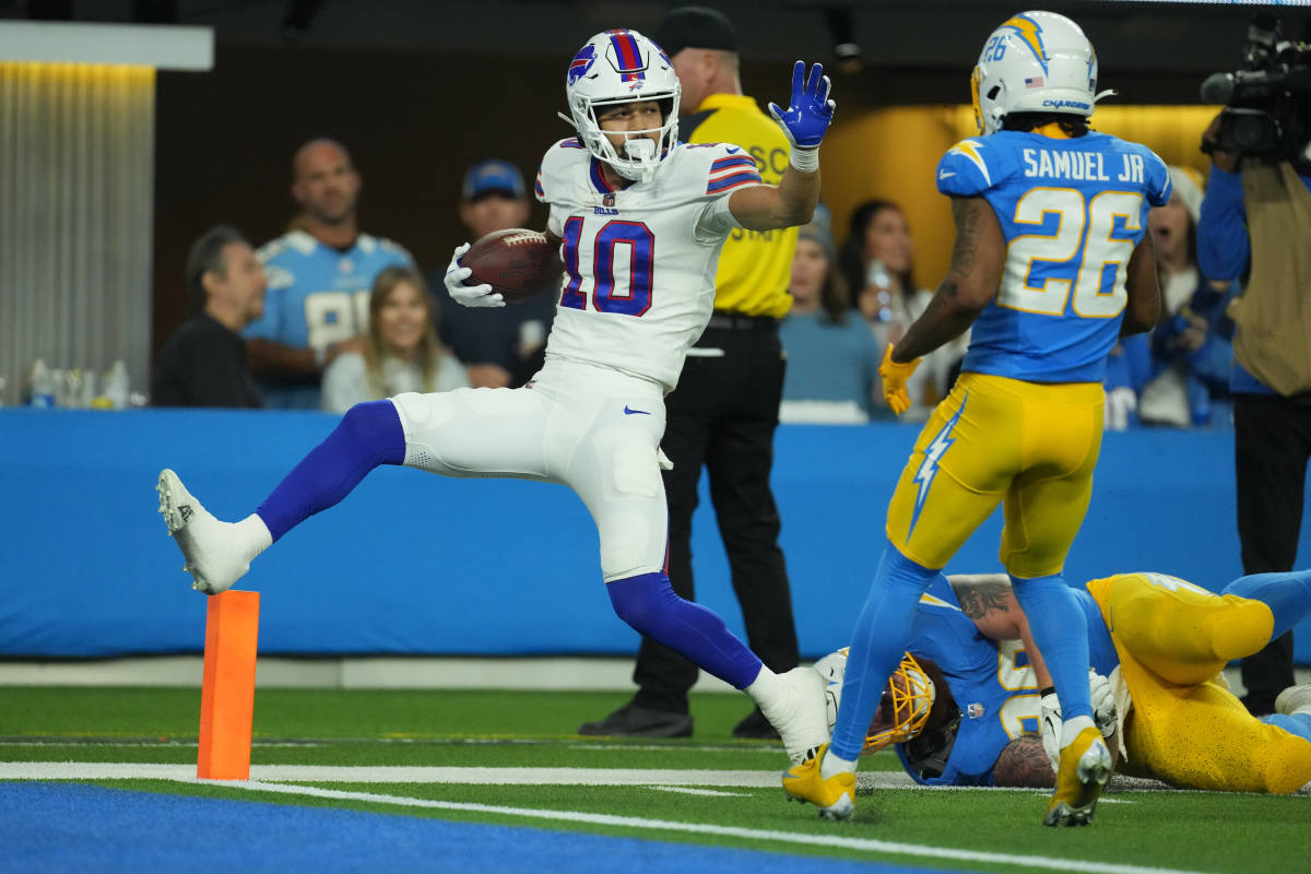 Khalil Shakir, Buffalo Bills, NFL 2024, breakout star, wide receivers, Josh Allen, AFC East