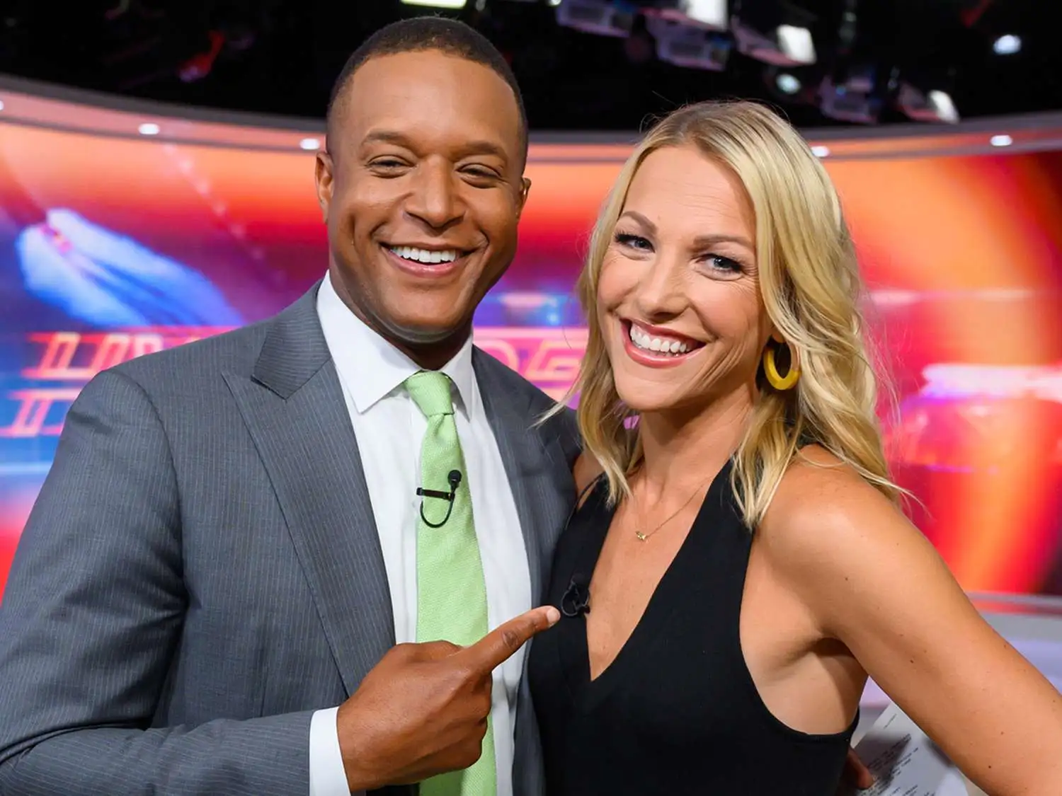 Lindsay Czarniak, Craig Melvin