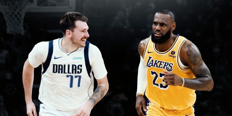Luka Dončić’s Impressive Playoff Statistics Spark a Lively Debate About LeBron James