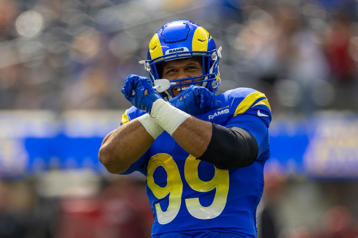 NFL News: Los Angeles Rams’ Les Snead TEASES Possibility of Aaron Donald’s Return