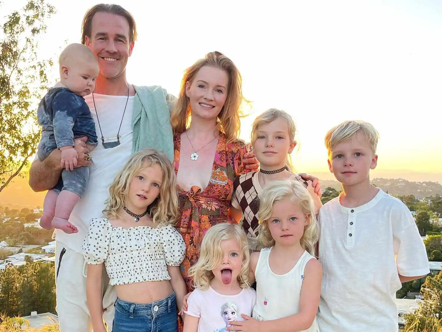 James Van Der Beek kids