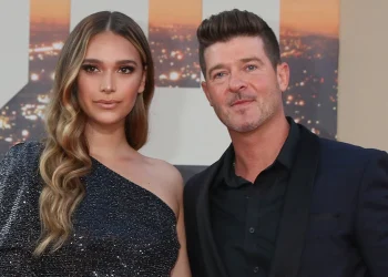 April Love Geary, Robin Thicke