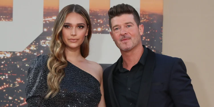 April Love Geary, Robin Thicke