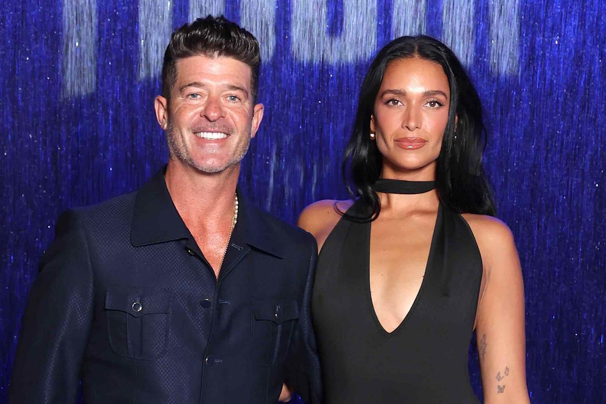 April Love Geary, Robin Thicke gf