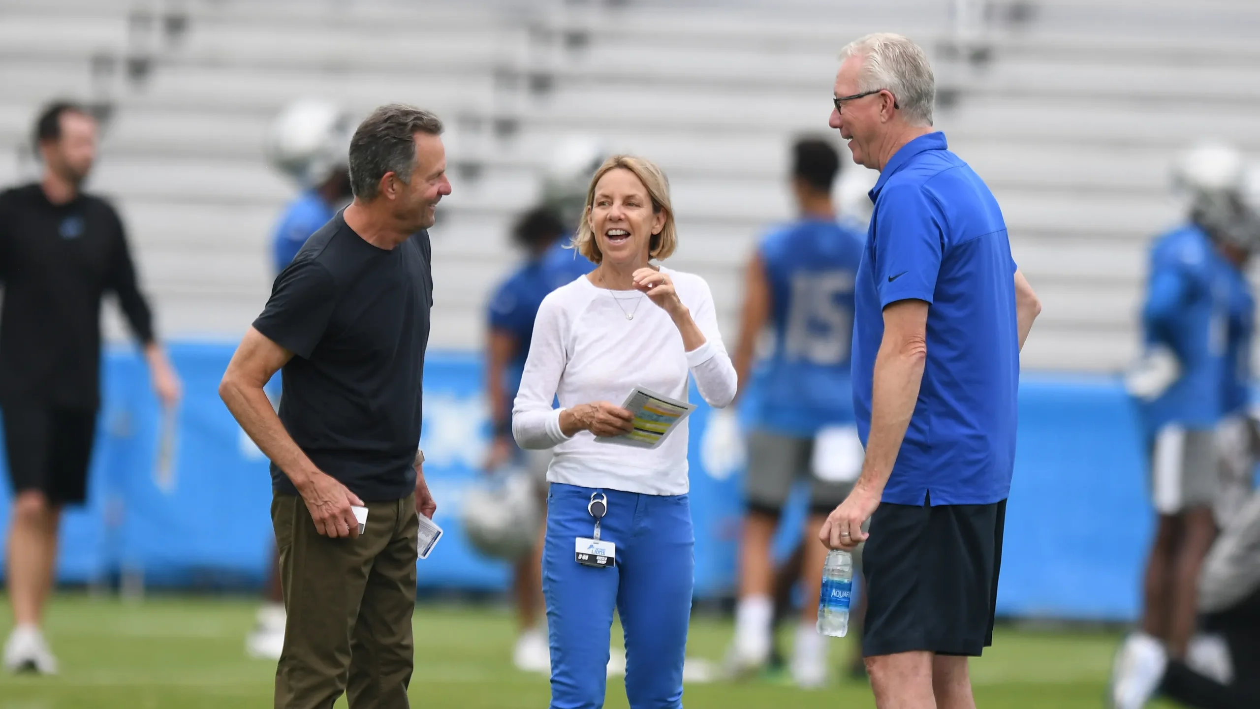 Sheila Ford Hamp, Detroit Lions