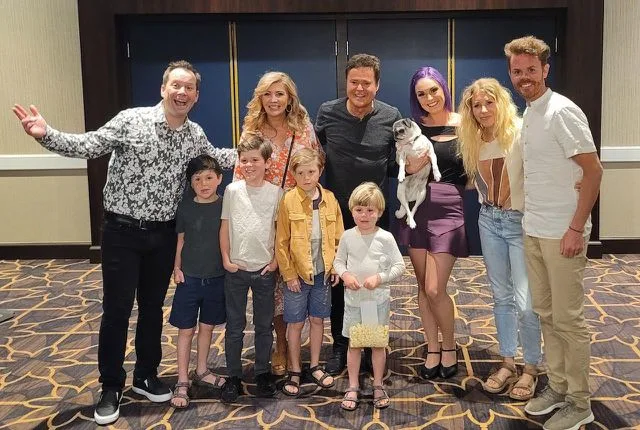 Donny Osmond family